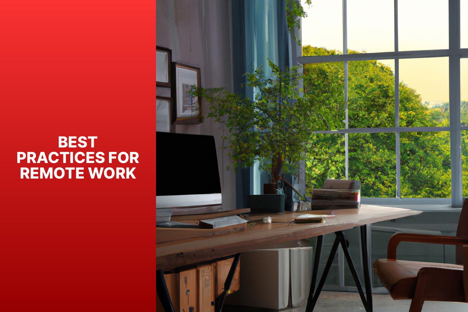 Best Practices for Remote Work - Best Practices for Working Remotely 
