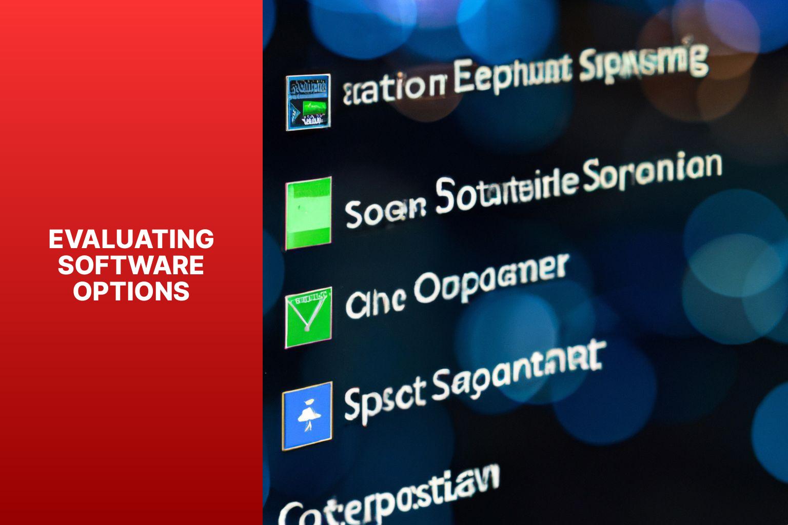 Evaluating Software Options - How to Choose the Right Software for Your Needs 