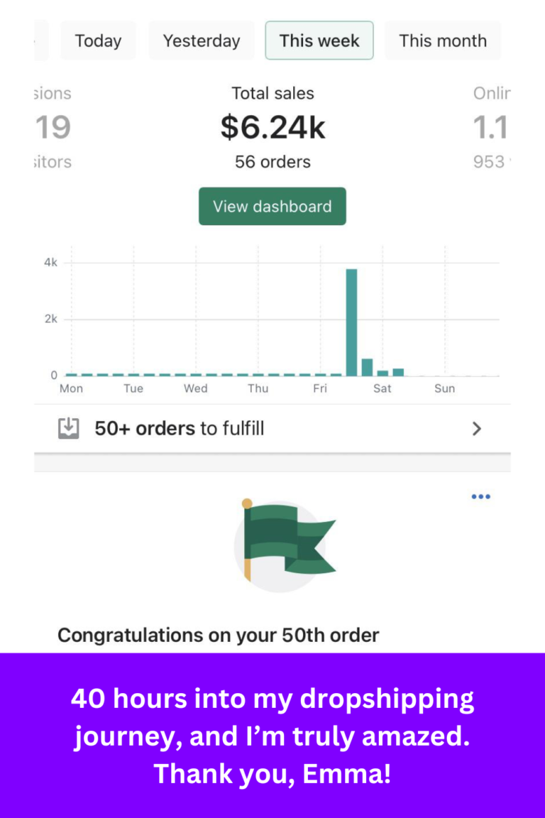 Dropshipping student sucess (3)