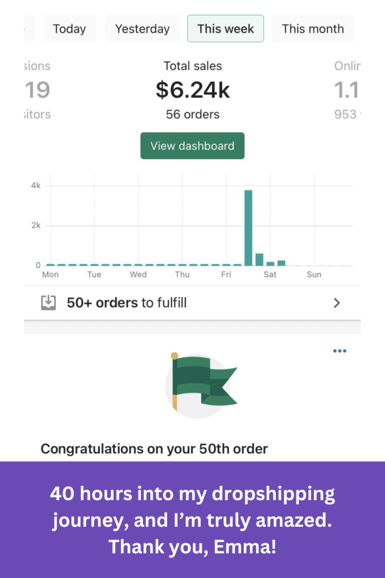 Dropshipping student sucess (5)